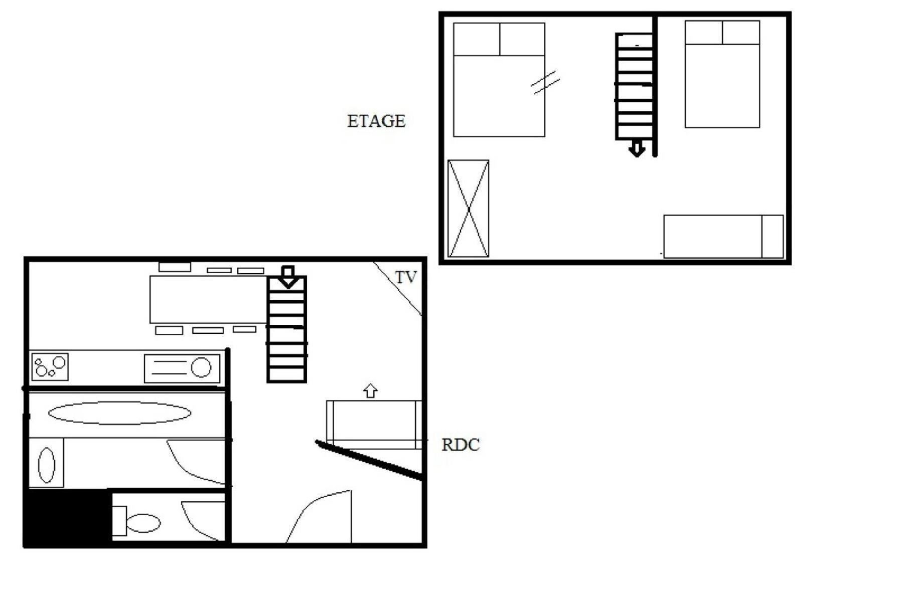 Residence Gentianes - Appartement Duplex - Proche Des Pistes - Balcon Est Mae-2104 Сен-Мартен-дьо-Белвил Екстериор снимка